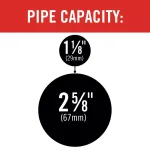 RIDGID E-110 Hex Pipe Wrench, 1-1/8 in. to 2-5/8 in. Capacity thumbnail 4