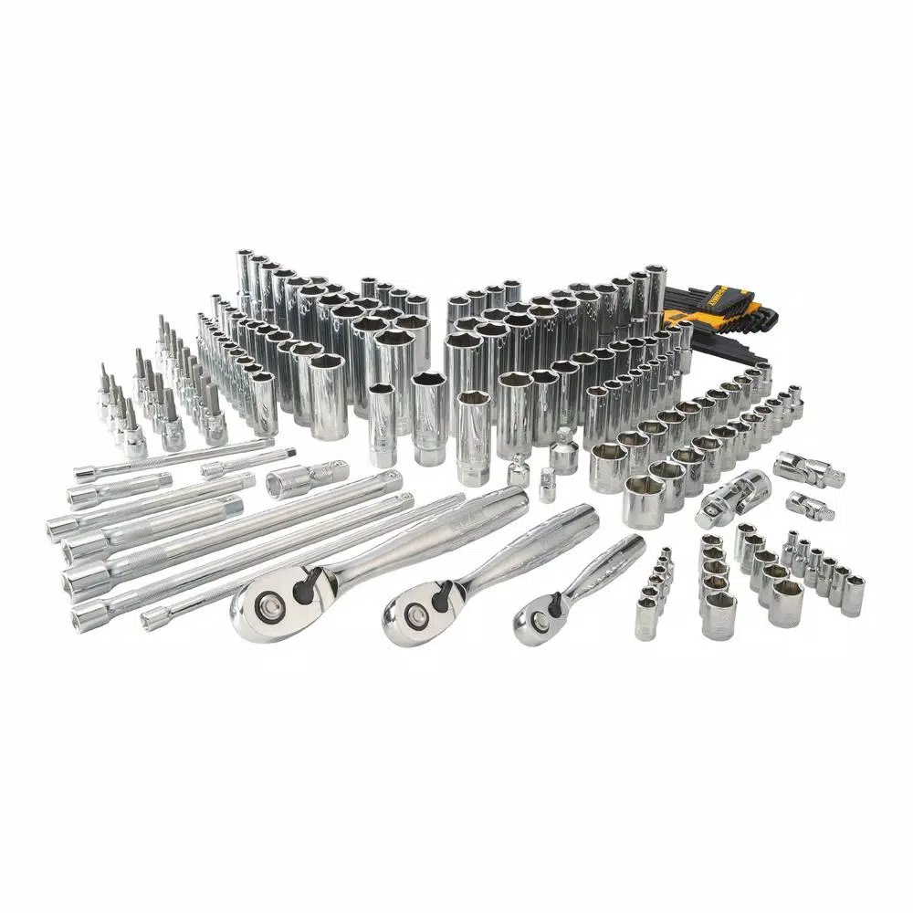 DEWALT 192-Piece Mechanics Tool Set with Bonus 3-Piece Plier and 10-Piece Screwdriver Set
