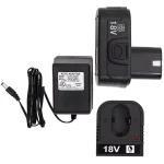 XtremepowerUS 18V Cordless Portable Orbital Car Buffer Waxer and Polisher Kit thumbnail 3
