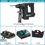 Makita 18V LXT Sub-Compact Brushless SDS-Plus Rotary Hammer Kit (11/16 in.) thumbnail 4
