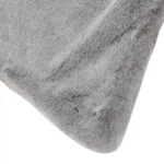 Noble House Toscana Timeless Grey Faux Fur Throw Blanket, 60 x 50 in. thumbnail 3