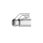 Bondhus Metric Ball End Power Bit Set with ProGuard Finish (9-Piece) thumbnail 2
