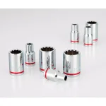 SUNEX TOOLS Sunex 9732 44-Piece Socket and Bit Set with Mini Dual Flex Head Ratchet thumbnail 4