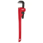 Milwaukee 24 in. Steel Pipe Wrench with Overbite Jaw Design thumbnail 1