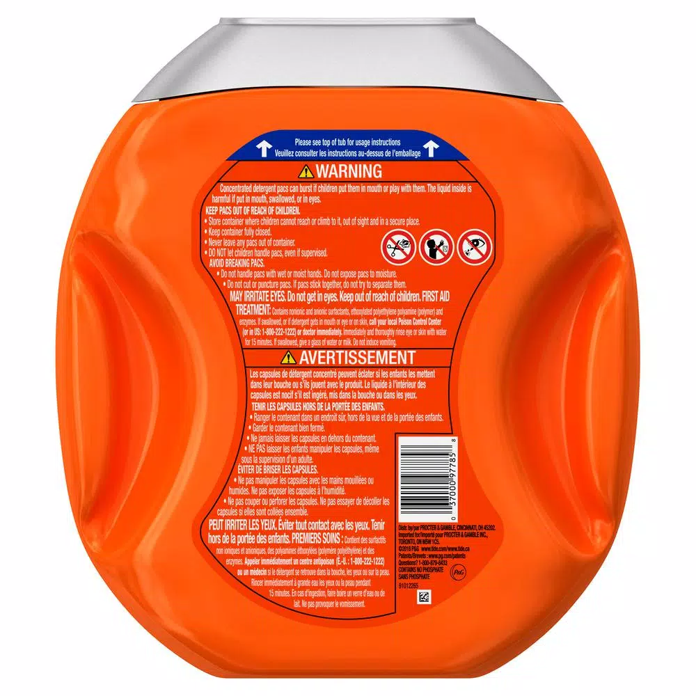 Tide PODS Plus Downy April Fresh High Efficiency Laundry Detergent, 61-Count