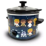 Uncanny Brands Star Wars 2-Quart Slow Cooker, Black with Character Art thumbnail 1