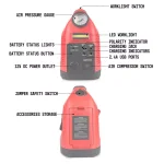 Wagan Tech JumpBoost V6 Air 600 Peak Amp Jump Starter with 150 PSI Air Compressor thumbnail 3