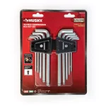 Husky 10-Piece Compression Ring Hex Key Set, Metric and SAE thumbnail 5