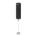 Euro Cuisine Handheld Milk Frother with LED Light, Black thumbnail 1