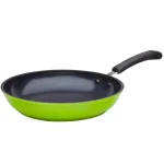 Ozeri Green Earth 10 in. Aluminum Ceramic Nonstick Frying Pan, Honeycomb Texture, Induction Safe, Green thumbnail 1