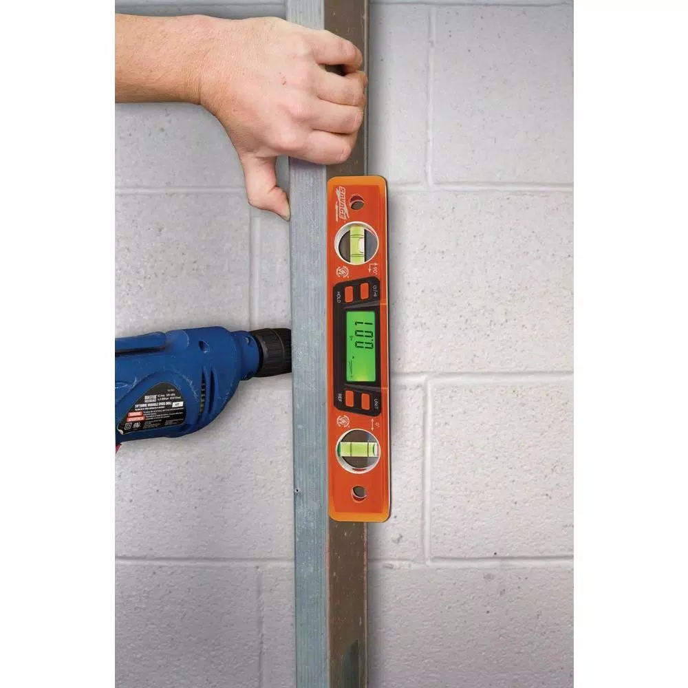 Swanson Savage 9 in. Digital Magnetic Torpedo Level with Audio Alert and Auto-Rotating Screen