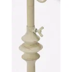 Tripar International, Inc Cream Antiqued Metal Wreath and Stocking Holder - Adjustable Stand thumbnail 2