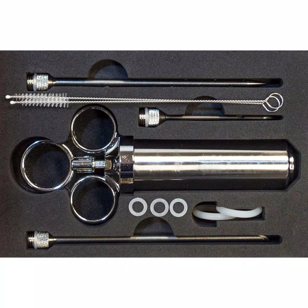 Sportsman Series 11-Piece Stainless Steel Marinade Injector Set