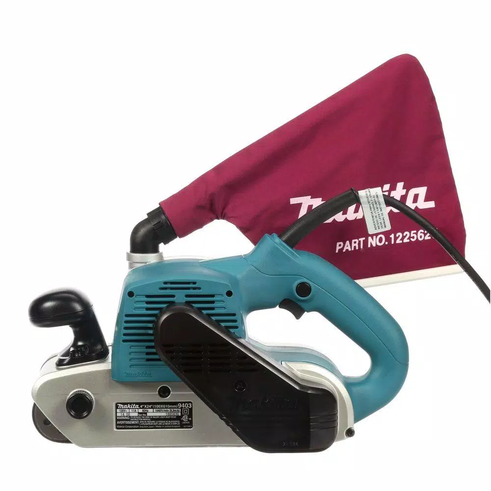 Makita 11 Amp 4 in. x 24 in. Corded Belt Sander with Dust Bag