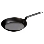 Lodge 10 in. Carbon Steel Skillet, Black Seasoned Heavy Duty Pan thumbnail 1