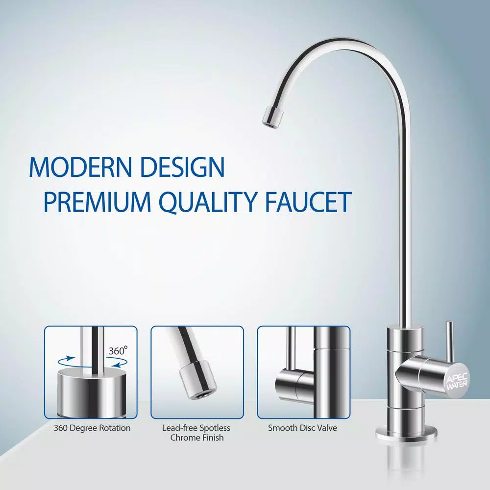 APEC Water Systems WFS-1000 3-Stage Under Counter Water Filtration System