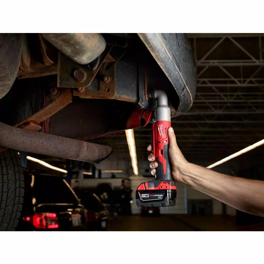 Milwaukee M18 18V Lithium-Ion Cordless 3/8 in. 2-Speed Right Angle Impact Wrench (Tool-Only)