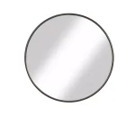 Martin Svensson Home 36 in. Round Oil Rubbed Bronze Metal Frame Accent Mirror thumbnail 1
