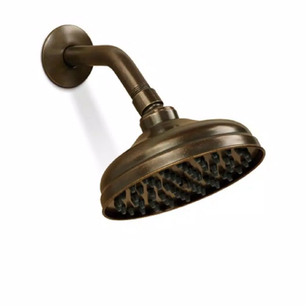 Glacier Bay Estates Single-Handle 1-Spray Shower Faucet in Heritage Bronze (Valve Included)
