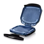 Granitestone Diamond Infused Non-Stick Electric Indoor Folding Grill, 72 sq. in., Classic Blue thumbnail 1