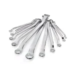 TEKTON 11-Piece Metric 45° Offset Box End Wrench Set, 6-32 mm thumbnail 2