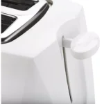 Elite Cuisine 4-Slice White Long Slot Toaster with Cool-Touch Exterior thumbnail 3