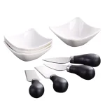 MALACASA 2.95-Inch White Porcelain Ramekins Set of 4, Ceramic Small Serving Bowls thumbnail 1