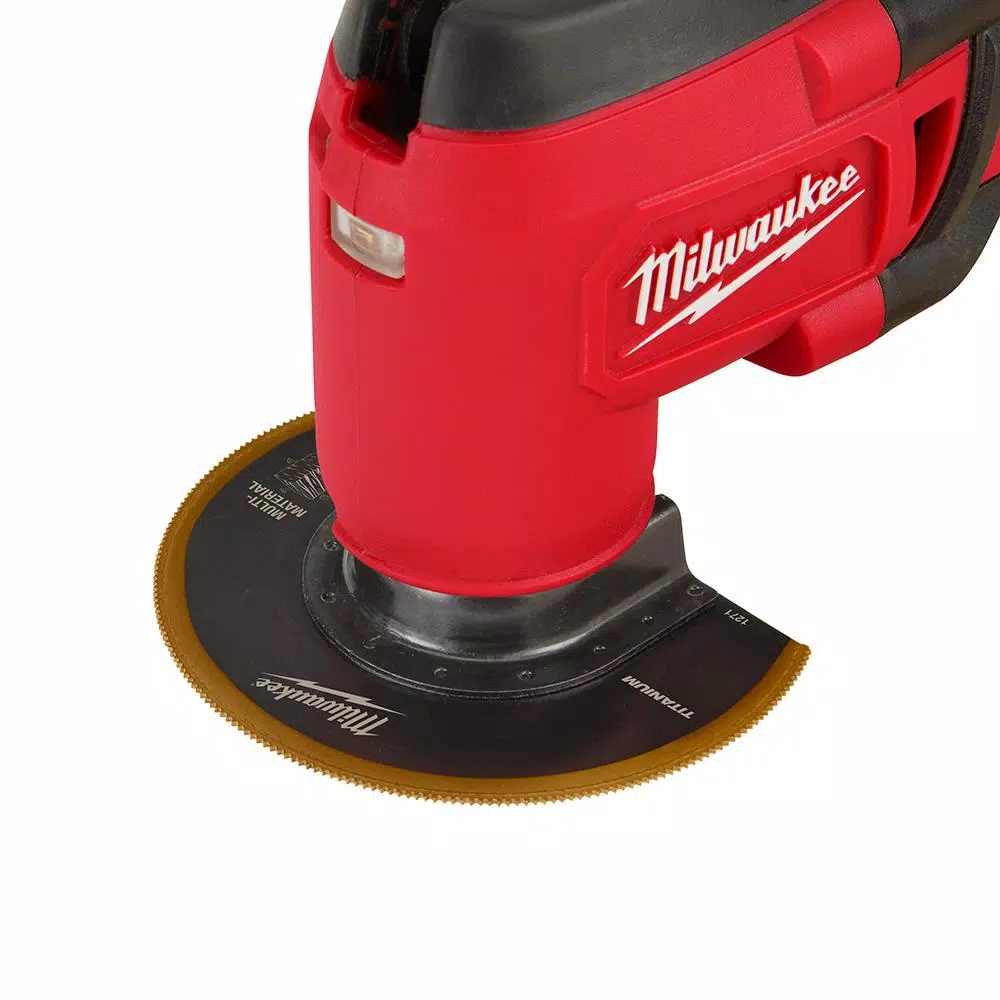 Milwaukee 3-1/2 in. Titanium Enhanced Bi-Metal Segmented Oscillating Multi-Tool Blade
