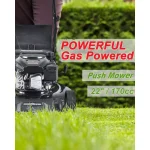 PowerSmart Power Smart 22 in. 3-in-1 Self-Propelled Gas Lawn Mower, 170 cc Engine, Rear-Wheel Drive thumbnail 5