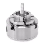 WEN 3.75 in. 4-Jaw Self-Centering Keyed Scroll Chuck with 1 in. x 8TPI Thread thumbnail 4