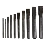 GearWrench 10-Piece Cold Chisel Set with Tool Roll thumbnail 1