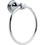 Delta Aubrey Polished Chrome Towel Ring thumbnail 1