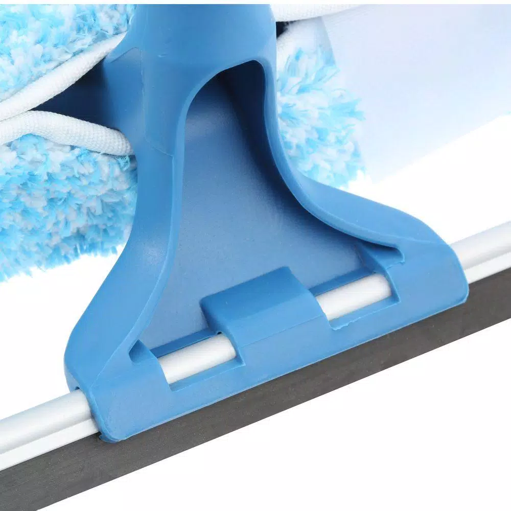 Unger Pro 14 in. Microfiber Combi-Squeegee Scrubber