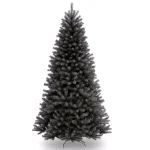 National Tree Company 7.5 ft. North Valley Black Spruce Artificial Christmas Tree, Unlit, Black thumbnail 1