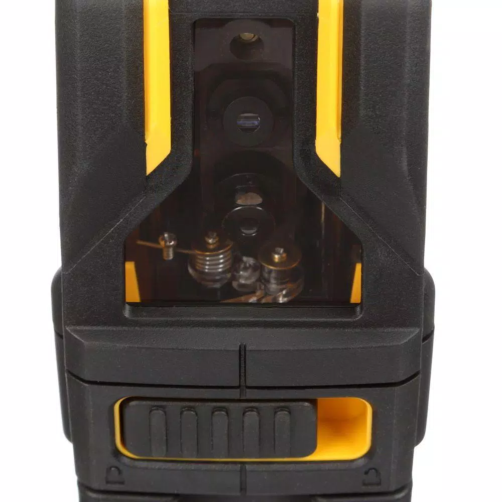 DEWALT Red Self-Leveling Cross-Line and Plumb Spot Laser Level with Case