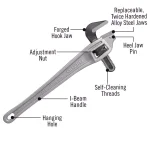 RIDGID Model 18 18 in. Aluminum Offset Pipe Wrench thumbnail 3
