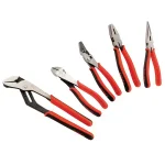 SUNEX TOOLS Sunex 3610V 5-Piece Multipurpose Plier Set with Roll Pouch thumbnail 1