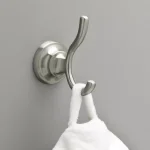 Delta Starmount Brushed Nickel Towel and Robe Hook with SpotShield Technology thumbnail 2