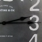 FirsTime & Co. Liam Industrial Square Wall Clock, 24 in. thumbnail 3