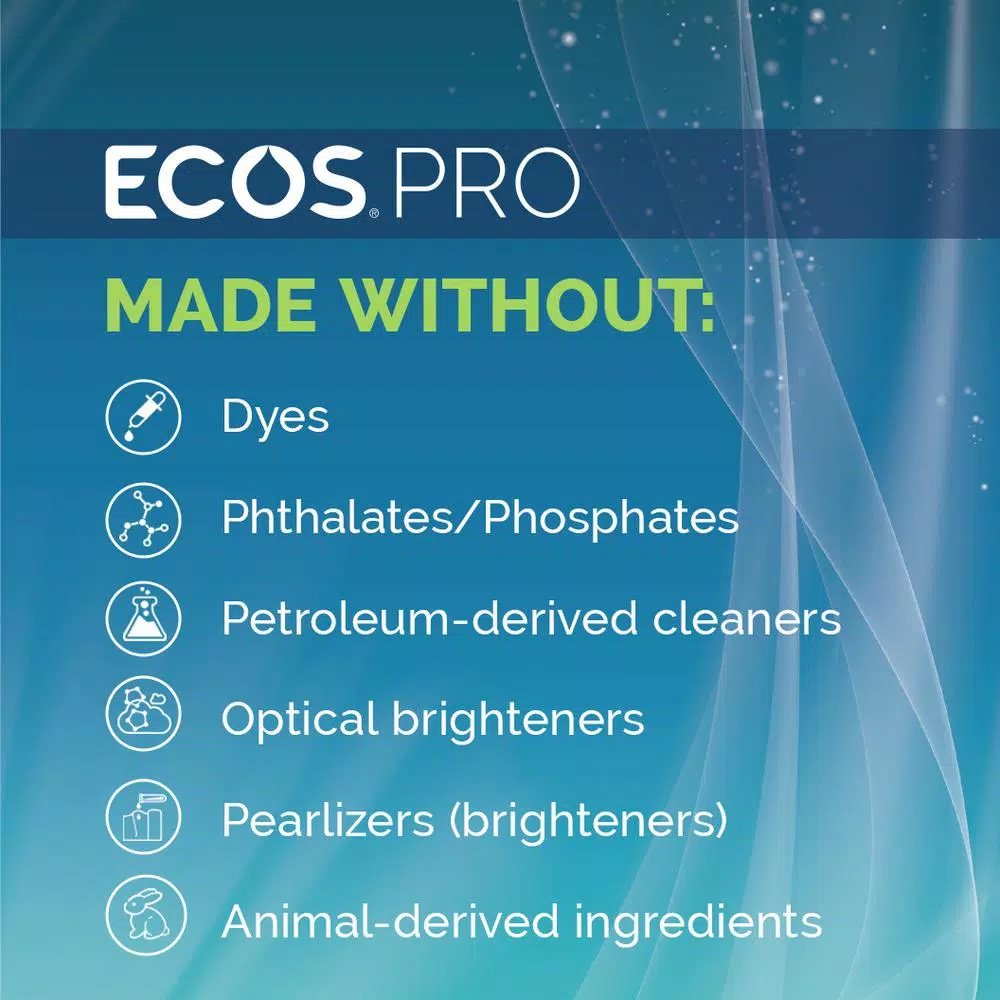 ECOS Pro Orange Plus Heavy-Duty Floor Cleaner Concentrate, 128 oz.