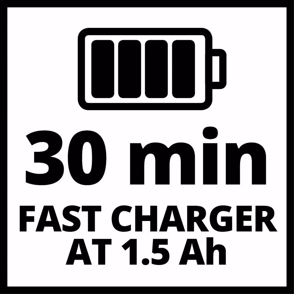 Einhell Power X-Change 18V 3Ah Fast Battery Charger