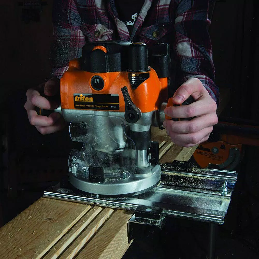Triton 110-Volt Precision Dual Mode Router with Plunge, 2.25 HP, 13 Amp, Variable Speed