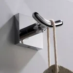KRAUS Ventus Double Hook Bathroom Robe and Towel Hook in Chrome thumbnail 8