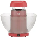 Kalorik Red Volcano Hot Air Popcorn Maker with Oversized Serving Bowl thumbnail 12