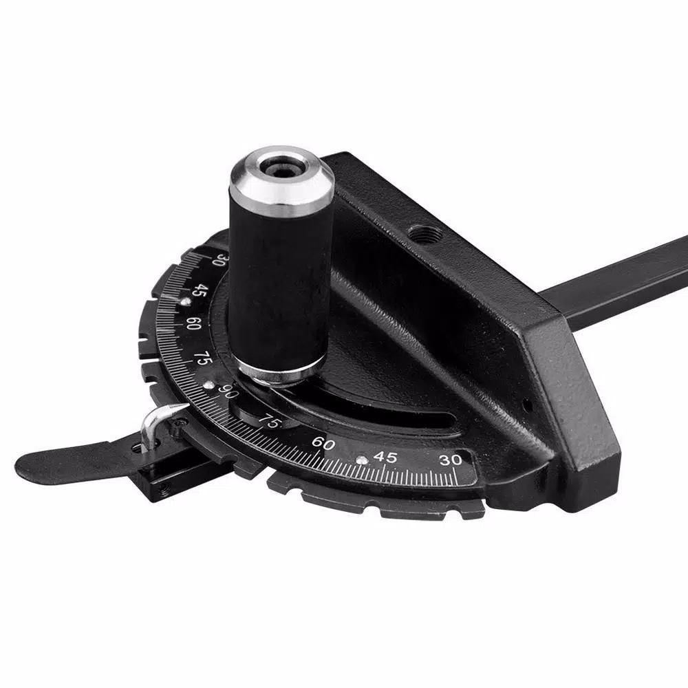 POWERTEC Deluxe Table Saw Miter Gauge with Positive Stops