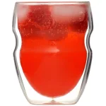 Ozeri Serafino Double Wall 8 oz. Borosilicate Glass Beverage & Coffee Glasses - Set of 4 thumbnail 5