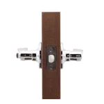 Copper Creek Waverlie Polished Stainless Steel Privacy Bed/Bath Door Lever thumbnail 3