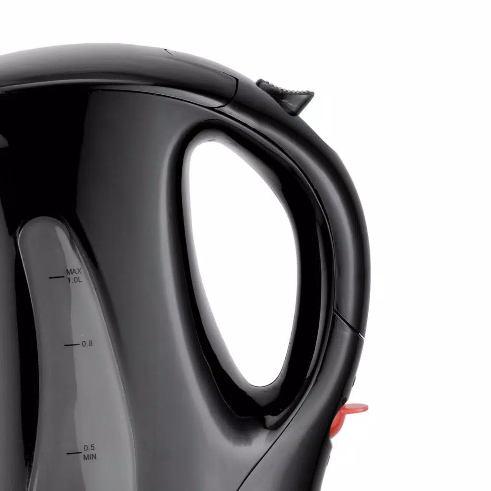 Brentwood Appliances 1-Liter Cordless Electric Kettle, 900W, BPA-Free, Black