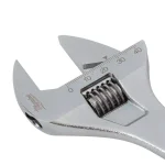 Milwaukee 8 in. Wide Jaw Adjustable Wrench, Chrome-Plated Steel, 48-22-7508 thumbnail 6