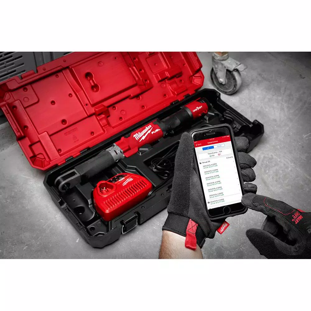 Milwaukee M12 FUEL 1/2 in. Digital Torque Wrench with ONE-KEY, Brushless Cordless (Tool-Only)
